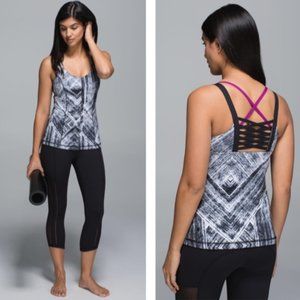 Lululemon Hot To Street Tank Heat Wave Size 4